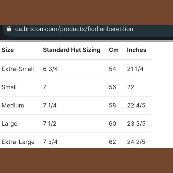 Brixton Fiddler Beret in Lion - Picture 7 of 8
